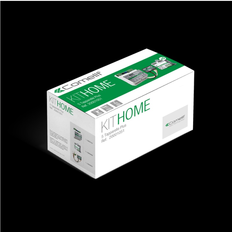 Kit domotico per il controllo di 5 tapparelle elettriche a 230Vac