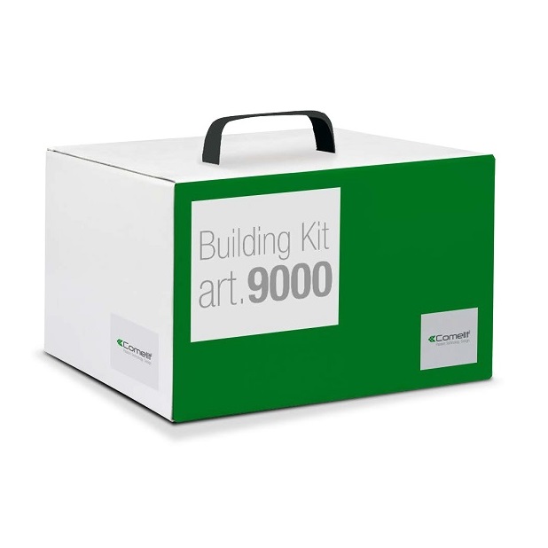 Kit base di impianto a 2 fili composto da: nr. 1 gruppo audio/video
4681+ 1210
