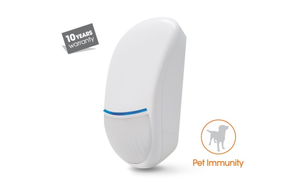 Sensore serie ProLine, dual tech con resistenze EOL integrate - pet
immune 15kg