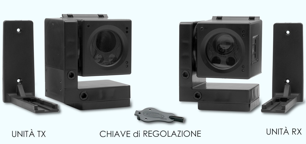 Rivelat.lineare di fumo e Fuoco TX-RX