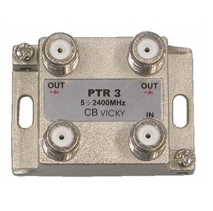 PTR 3 - Partitore 3 Uscite  (-8dB)