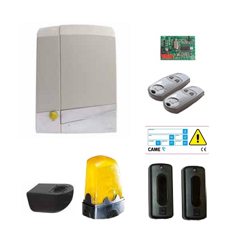 KIT SCORREVOLE BXV FINO A 600 KG, 24 V DC, GRIGIO