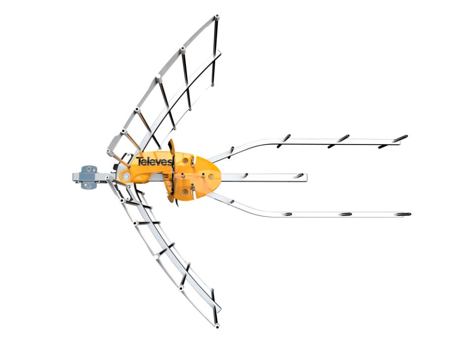 ANTENNA ELLIPSE UHF(C21-48) + ALIM.12V(MULT.)