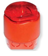 Avvisatori acustuci con sirena colore rosso basse  IP43