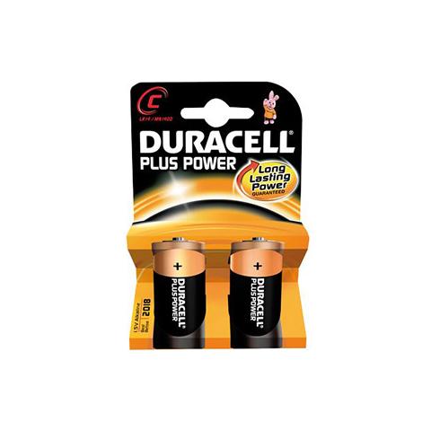 Batteria alcalina 1/2 Torcia LR14  blister 2 pz