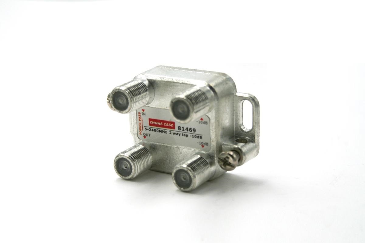 DV2/10M - DERIVATORE 2 USCITE 10dB -TV/SAT