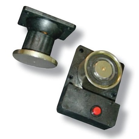 Elettromagnete portata 100 Kg con pulsante di sblocco
