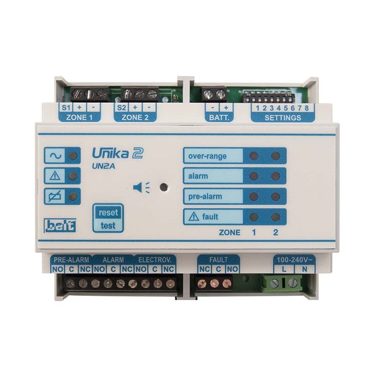 Centrale x barra din omega per 2 rivel. Gas