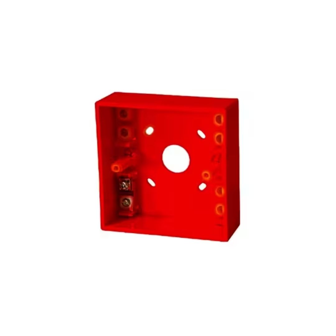 Supporto di montaggio di colore rosso per Pulsanti NOT M5A-RP02FF-N026-01.