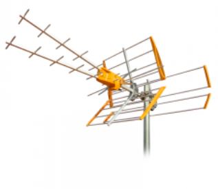 Antenna Terrestre MIX BIII/UHF (C5-12 / 21-/48 LTE700 G 8,5/15dBi
