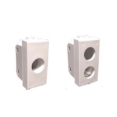PLASTICA 1 FORO TIPO VIMAR ARKE BIANCA