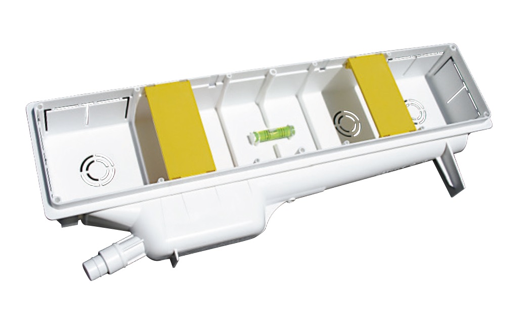 PREDISPOSIZIONE MOD. "COMPACT-ELITE" L=440  CON COPERCHIO AD INCASTRO