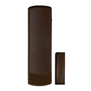Contatto magnetico per porte e finestre; 2 canali radio indipendenti;
colore Marrone; Fqz.868MHz