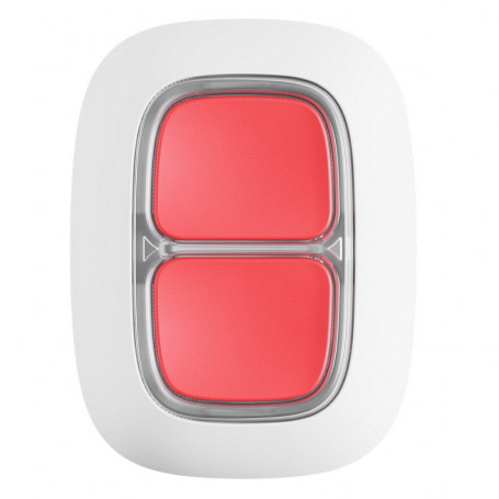 DoubleButton Bianco Pulsante di emergenza wireless con protezione contro
pressioni accidentali