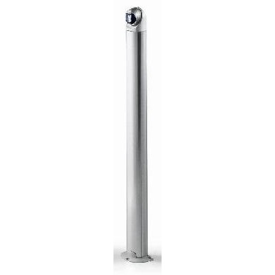 Colonna in alluminio con Alloggiamento per 1 selettore, h 1100mm