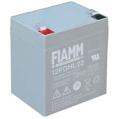 Accumulatore al Piombo 12v 5,0ah LONG LIFE BATTERIES (10 YEARS) with abs FV0
