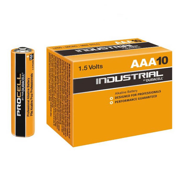 Confezione di 10 pile alcaline Duracell 1.5V mini-stilo tipo AAA