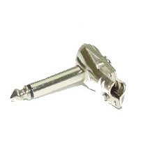 Spina Jack 6,3 mm 90°, Mono