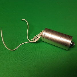CONDENSATORE µF 12 CON CAVI E CODOLO