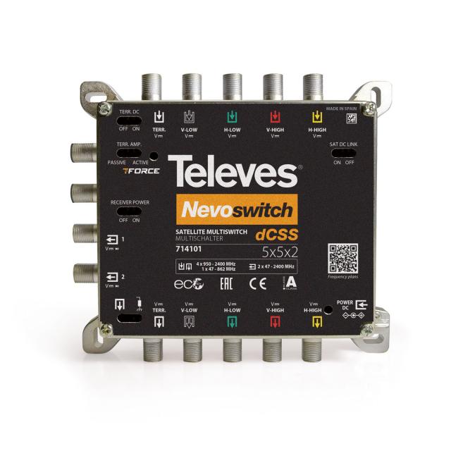 NEVOSWITCH dCSS 5x5x4 TERM./CASC. per SKYQ