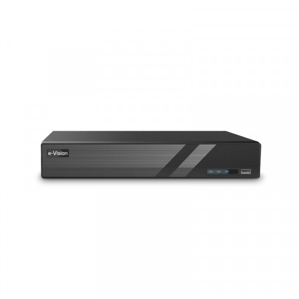 DVR ibrido linea PRO Multistandard AHD/TVI 5 Mpx Lite / CVI 4 Mpx Lite 8
IN BNC + 4 IP H.265 VGA, HDMI, BNC