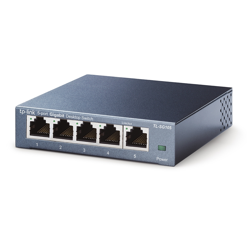 Switch 5 porte 10/100/1000Mbps Desktop