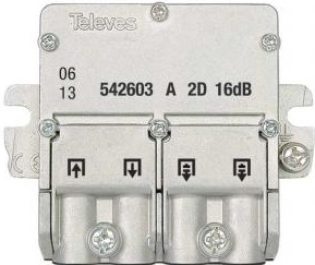 Mini-Derivatore 5...2400MHz "EasyF" 2 Vie 16dB