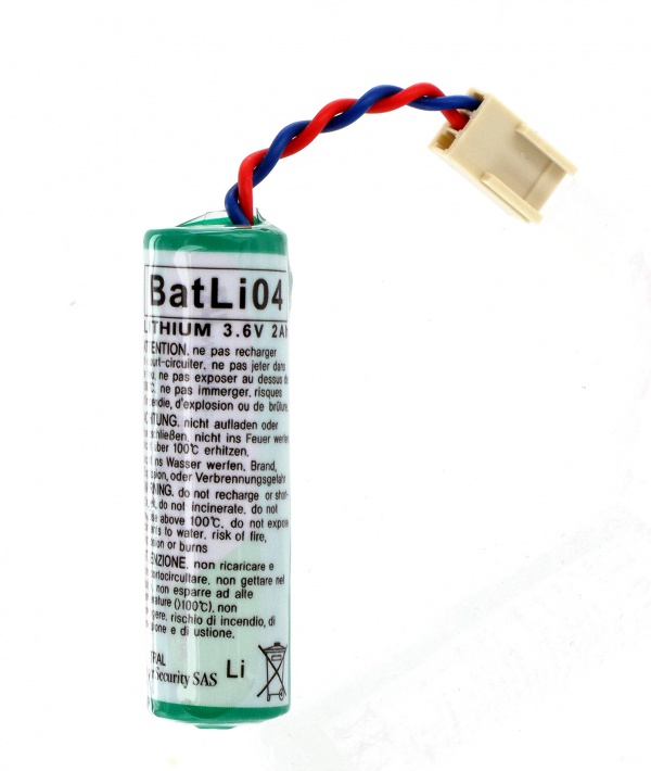 Pila al litio 3,6 V - 2 Ah