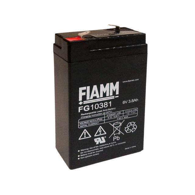 Accumulatore al Piombo 6v 3,8ah STANDARD BATTERIES