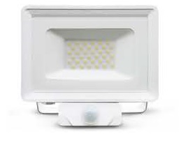 FARO LED  SENS. 20W 4000K IP65 cavo30cm Conf.1 pezzi
