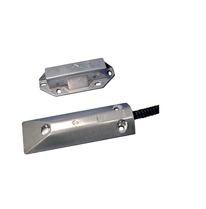 contatto magnetico per porte basculanti  in alluminio