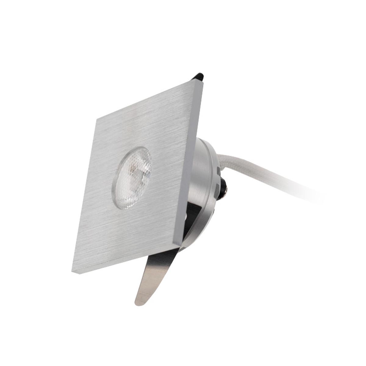 XTWIST Faretto da incasso per interni, equipaggiato con un LED di
potenza, temperatura di colore bianco caldo.
