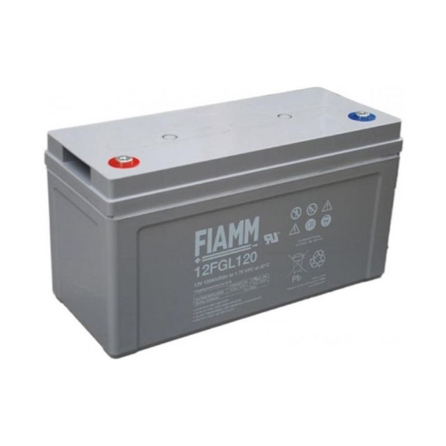 Accumulatore al Piombo 12V 120Ah LONG LIFE BATTERIES (10 YEARS)