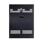 Rack metallo 19" - 8 unità - Porta posteriore