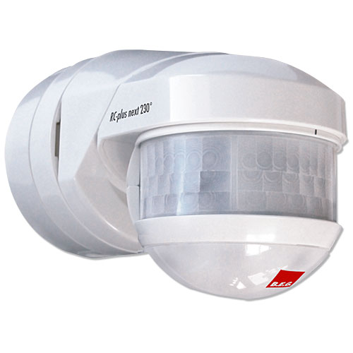 Rilevatore di movimento LUXOMAT® RCplus next con area di rilevamento di
230° Bianco