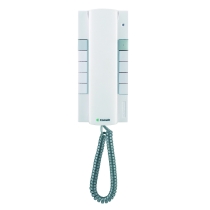 Citofono Style versione Elegance per cablaggio simplebus con funzione intercomunicante
