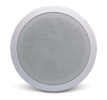 Diffusore sonoro circolare bianco da controsoffitto 10W
