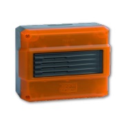 Sirena con lampeggiante 115DB - 230V./12Vcc