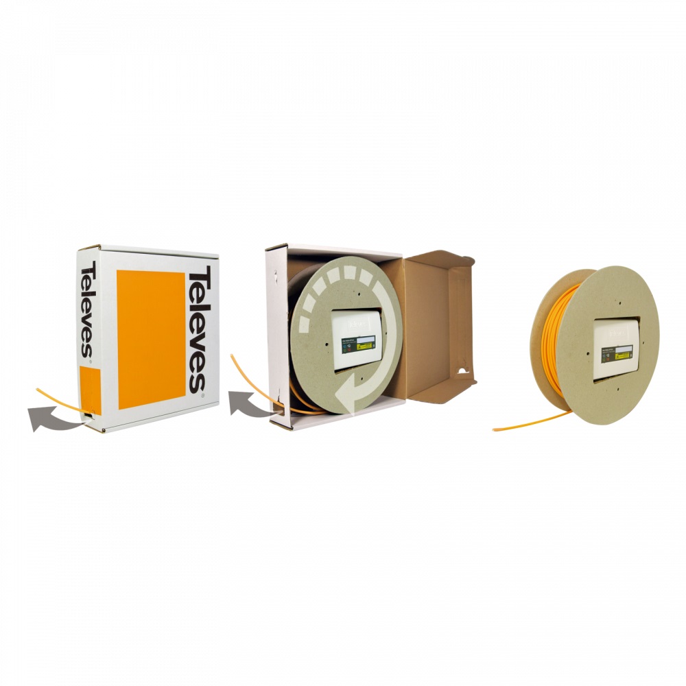STOA F.O. 4U + 4 FIBRE 70m