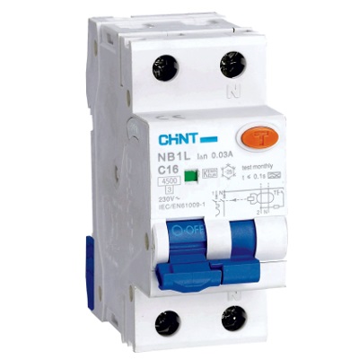 NB1L1/C6-1PN-4,5-A30 -INT MTD 1P+N 6A 30mA 4,5kA Curva C Tipo A