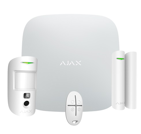 StarterKit&nbsp;Plus&nbsp;Bianco Kit formato da Hub Plus + MotionProtect +
DoorProtect + SpaceControl