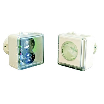 Rivelat.lineare fumo a riflessione portata da 2 a 50mt Con CAT.