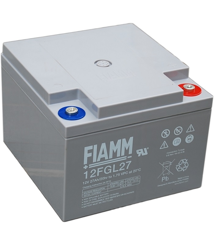 Accumulatore al Piombo 12V 27Ah LONG LIFE BATTERIES (10 YEARS)
