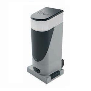 Motore Irreversibile, 24 Vdc, con centrale di comando integrata ed
encoder assoluto. Luce led integrata
