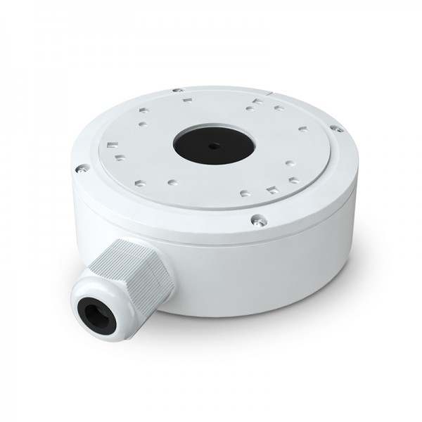 Back box IP66 per telecamere linea PRO. Diametro 120 (150 con
pressacavo) x H 47mm.