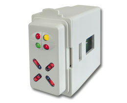 Inseritore 4 led per flangia TICINO MAGIC  Col. BINCO