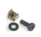 Kit 4 piedini regolabili per rack DRW
