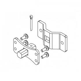 Kit staffa + perno quadro 10mm