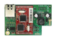 Interfaccia Ethernet per connessione a reti LAN e WAN. Gestione
protocollo SIA-IP.