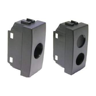 COVER 1 FORO COMPATIBILE Vimar Eikon Nero